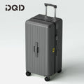 Aluminum Frame Hardshell Suitcase with Cup Holder 22/26/28 in