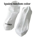 Men's No-Show Sport Socks 5-Pack | Anti-Slip Athletic Low Cut