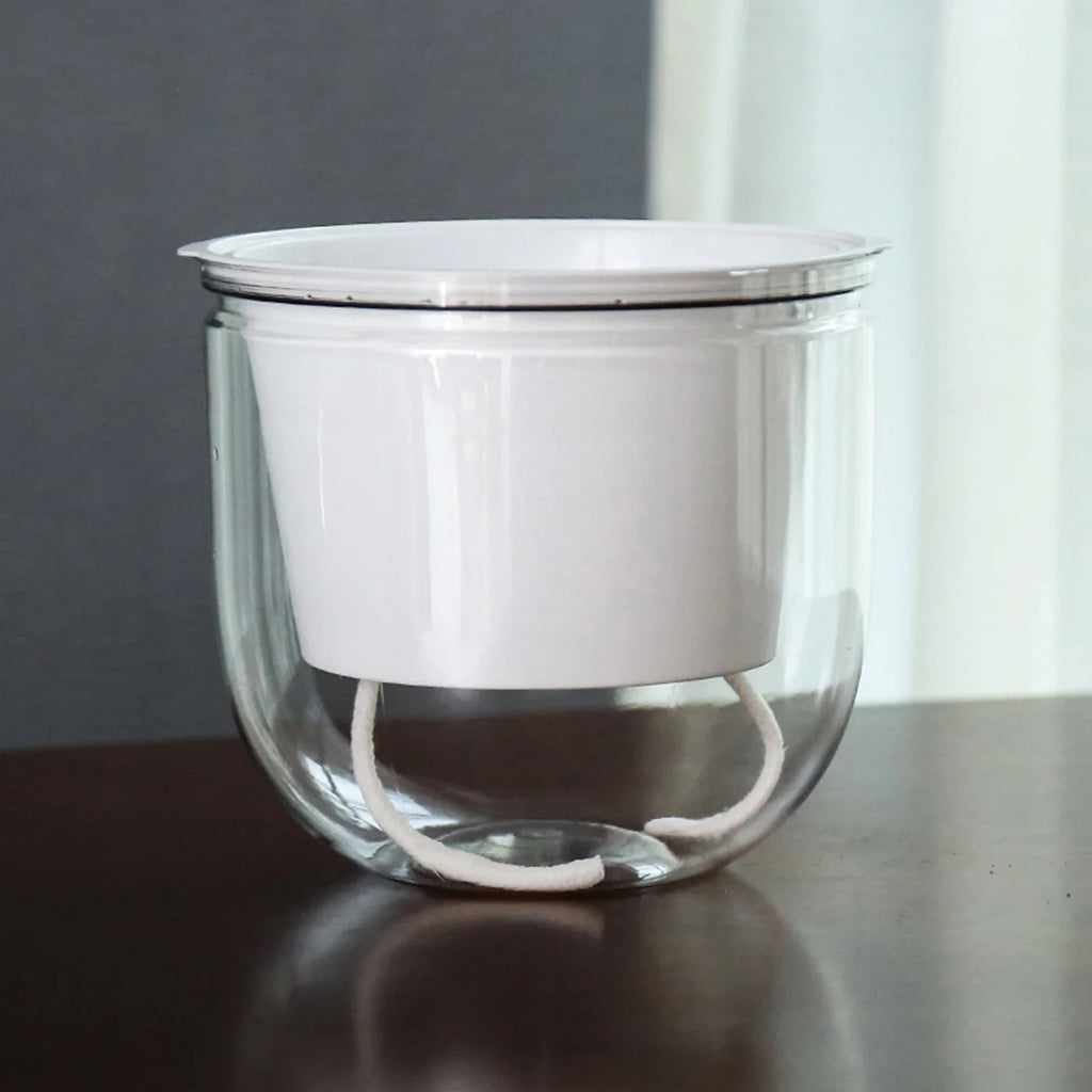 Self-Watering Hanging Desktop Flower Pot | Auto Wick Planter
