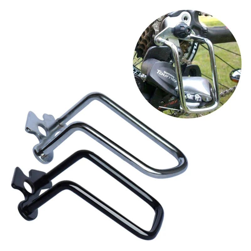 Mountain Bike Rear Derailleur Guard – Metal Chain Gear Protector