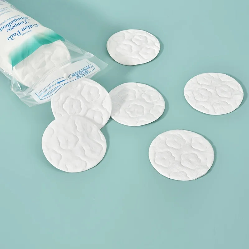 200pcs Disposable Double-Sided Cotton Makeup Remover Pads