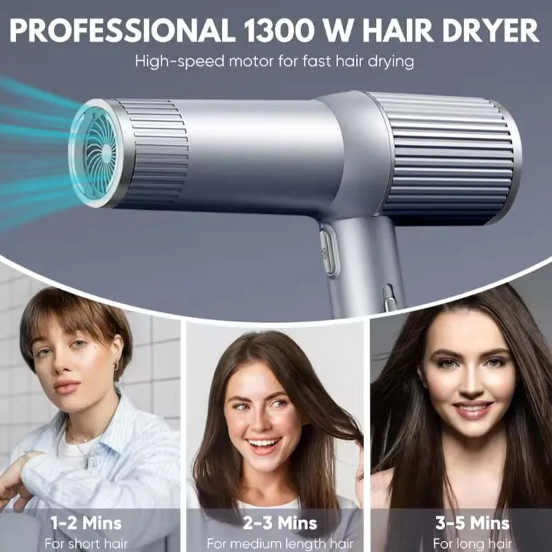 Professional Ionic Hair Dryer | Negative Ion, Cool Shot, Diffuser