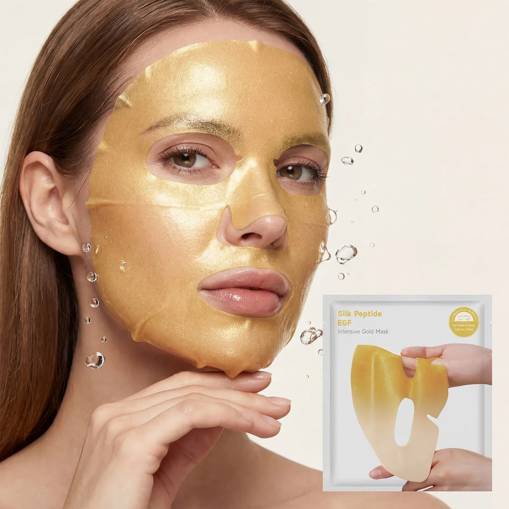 Gold Hydrating Face Mask – Brightening, Pore Care & Tightening