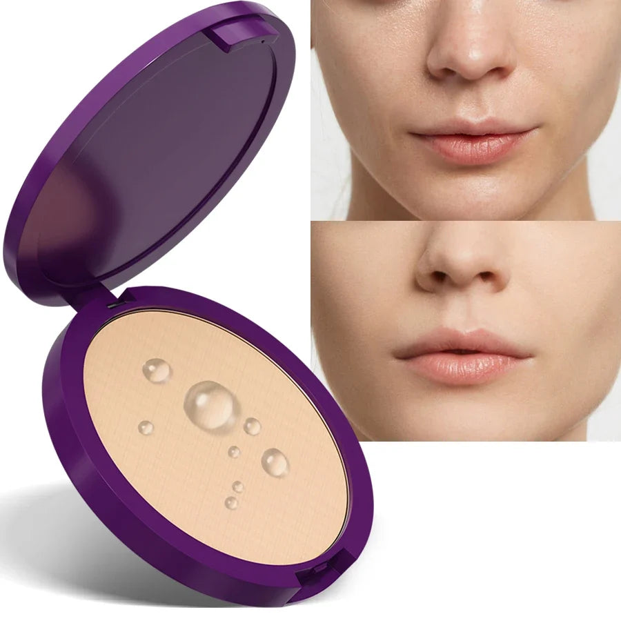 FUNPARK Matte Pressed Powder Foundation – 5 Shades Full Coverage