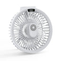 USB Rechargeable LED Desktop & Ceiling Fan – Portable Camping