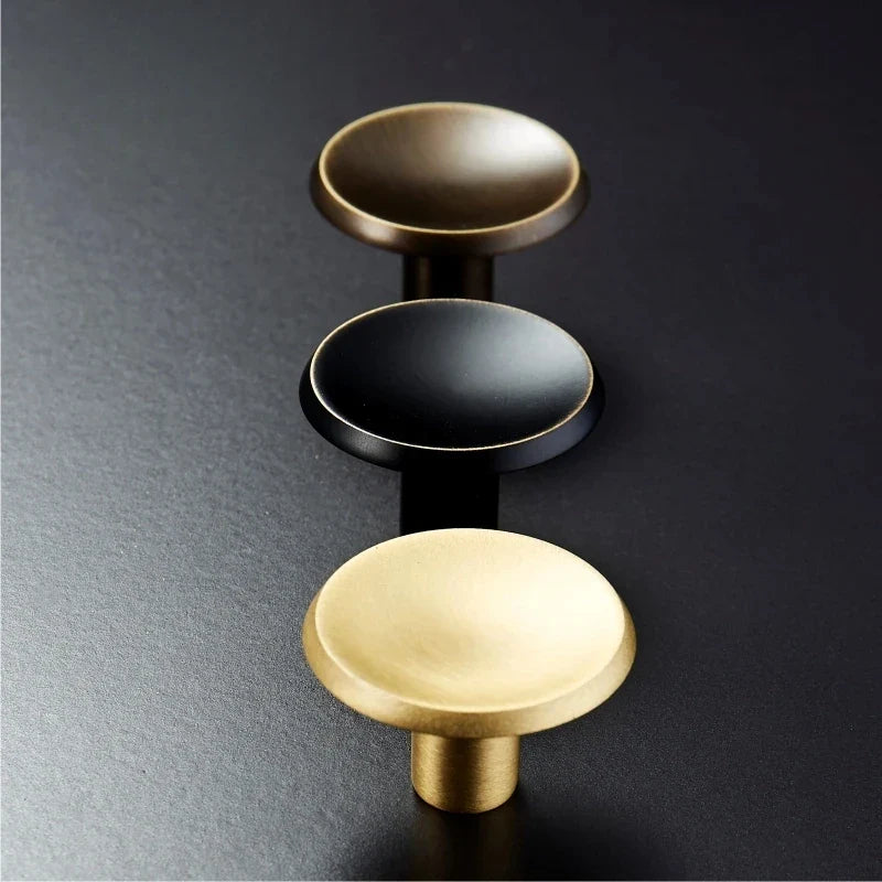 Solid Brass Drawer Pulls & Cabinet Knobs – Rural Farmhouse Style