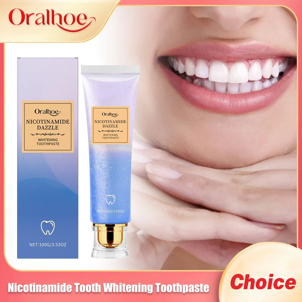 Oralhoe Nicotinamide Teeth Whitening Toothpaste 100g
