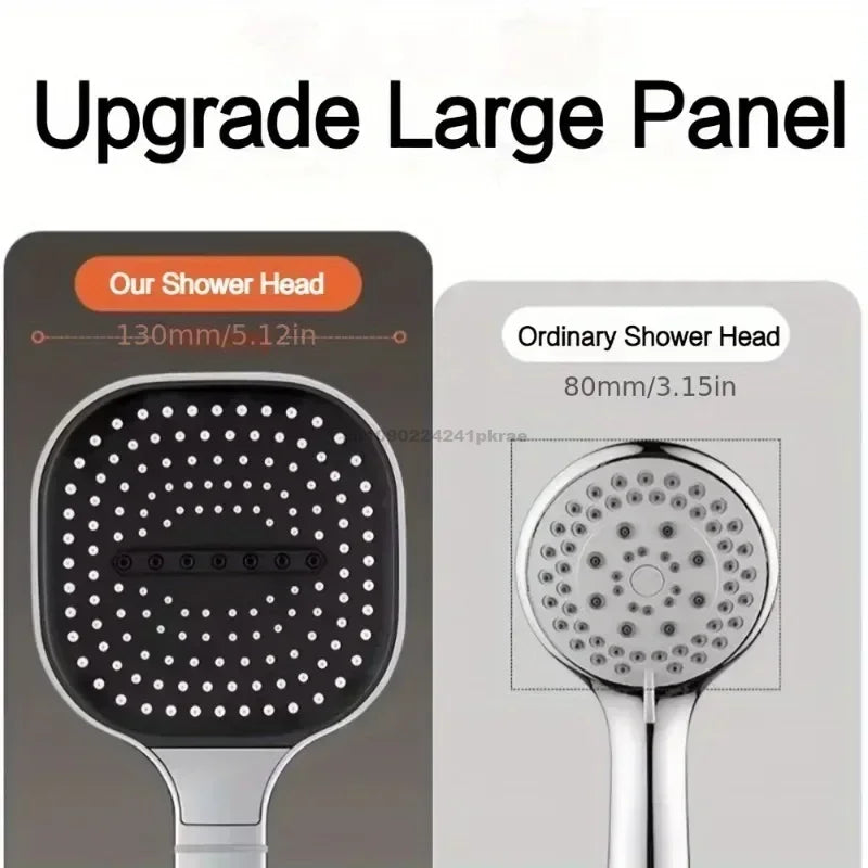 3-Mode High Pressure Handheld Shower Head | Water Saving