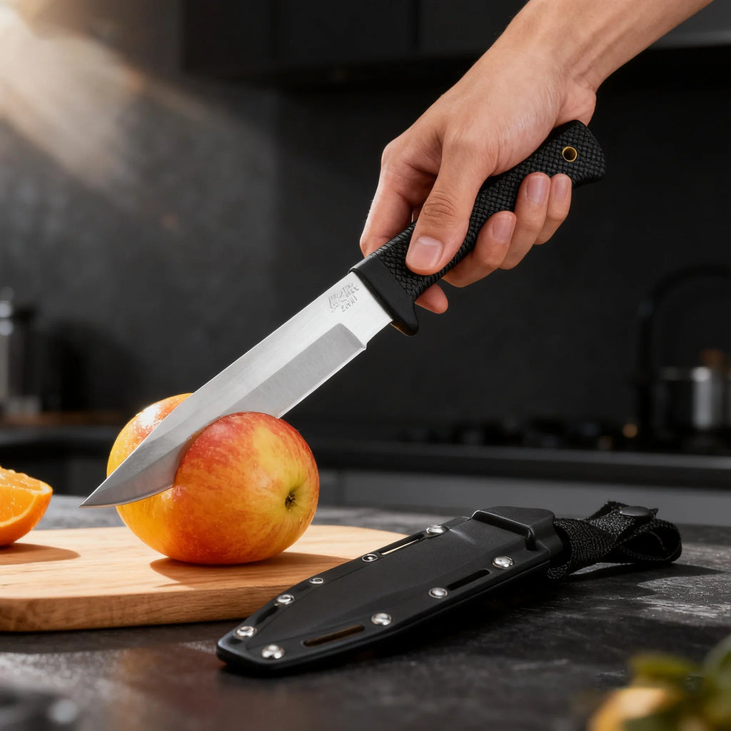 Fixed Blade Kitchen Knife Set with Sheaths – Boning & Slicing