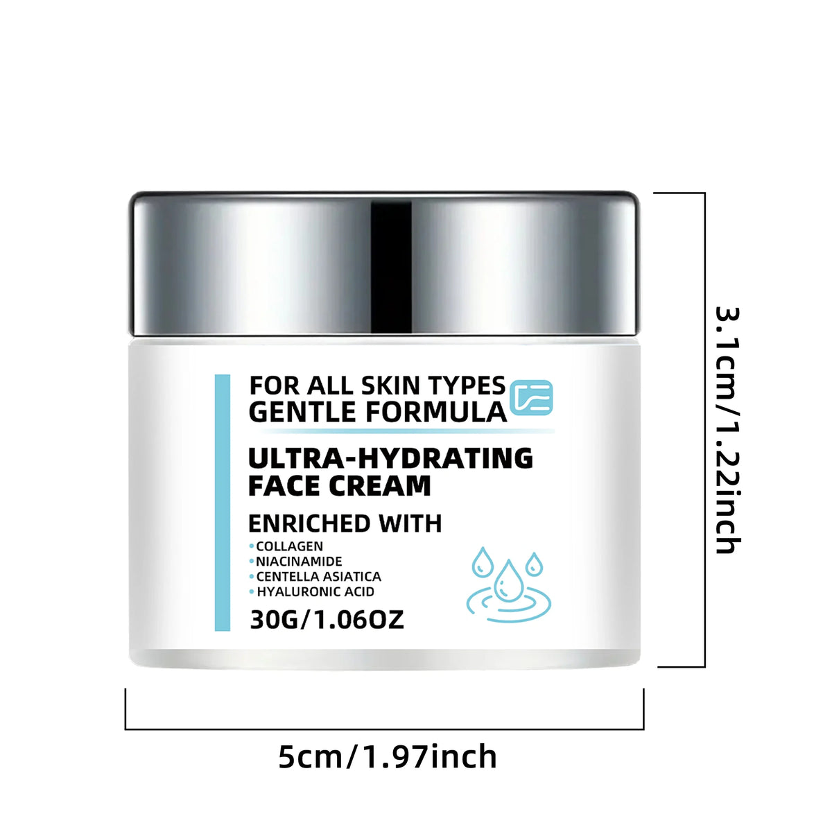 veérenae Ultra-Hydrating Face Cream – All Skin Types