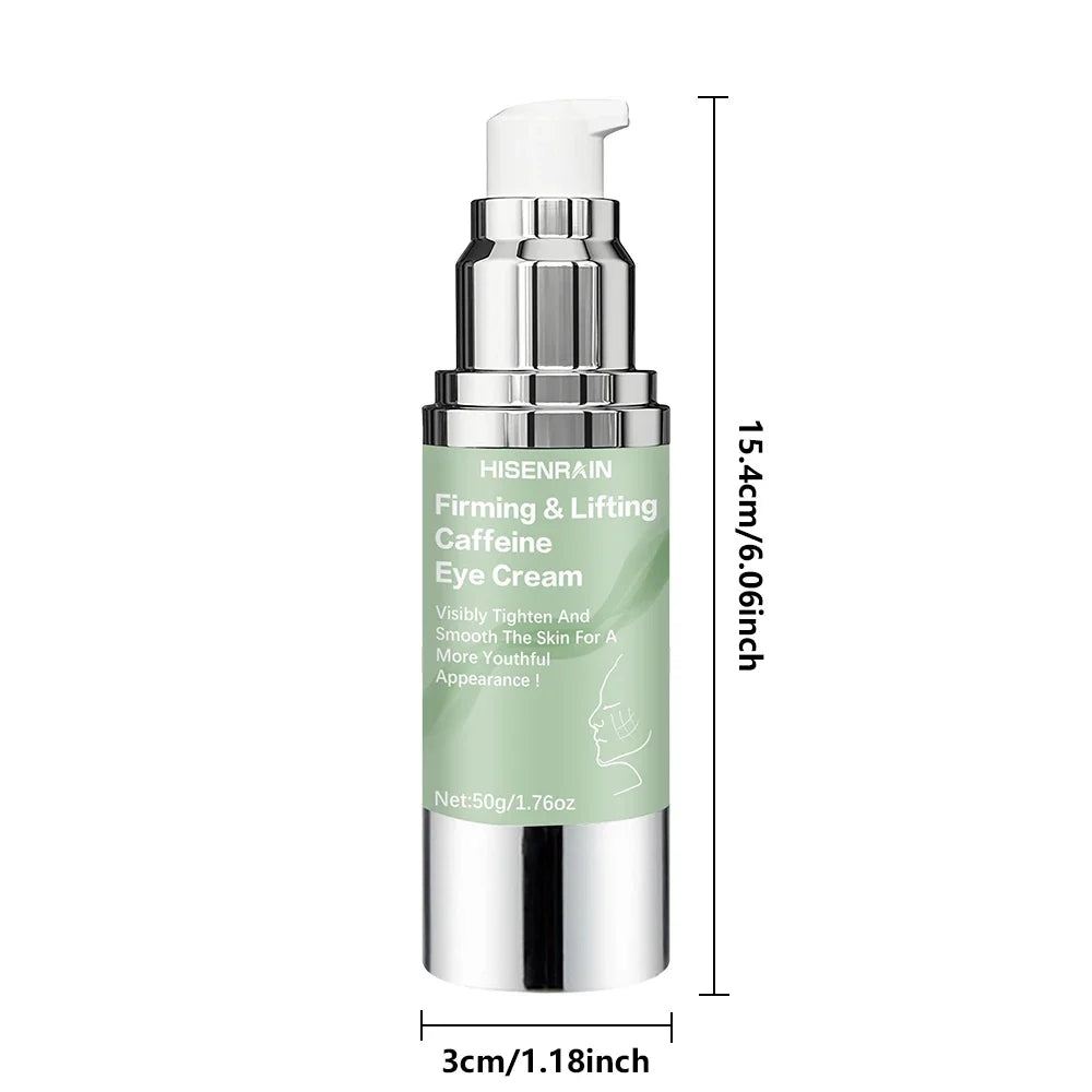 HISENRAIN Caffeine Eye Cream 50g – Firming, Lifting & Hydrating