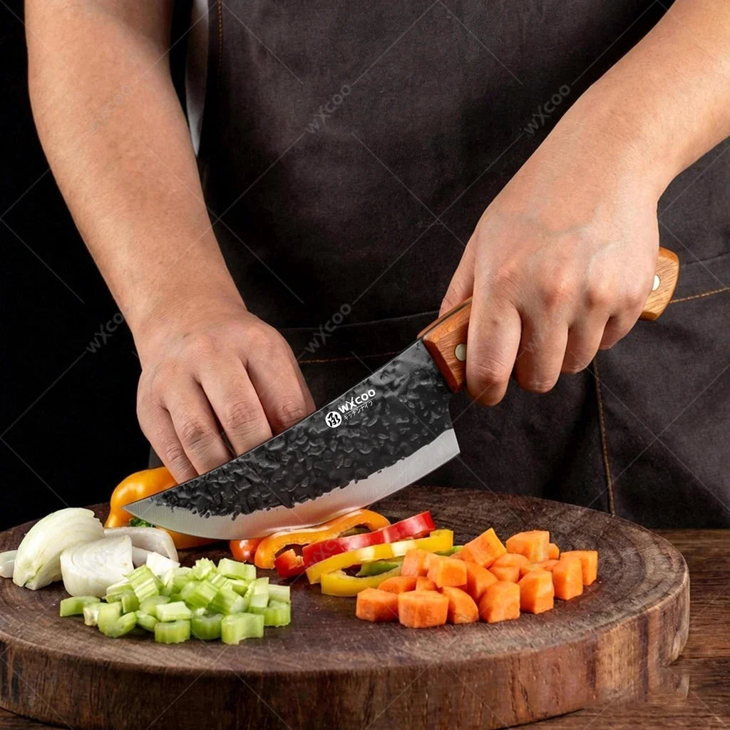 WXCOO Hand Forged Boning Knife – Stainless Steel Chef Knife