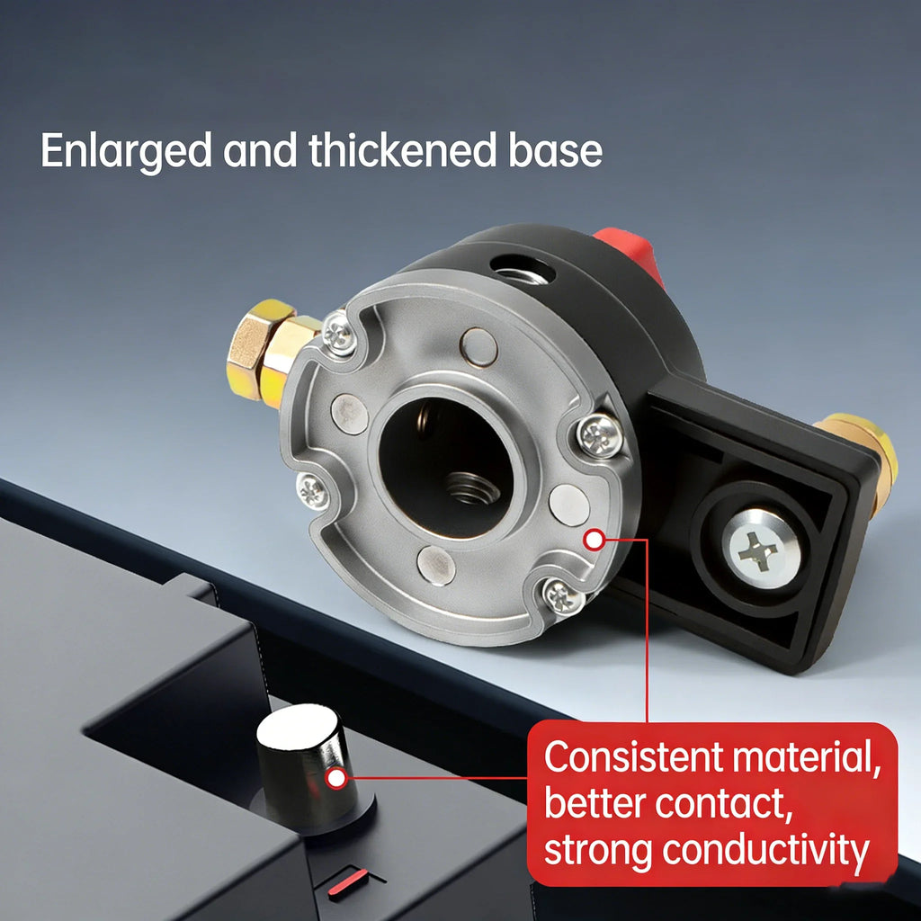 Car Battery Cut Off Switch 12V/24V Disconnect Circuit Breaker