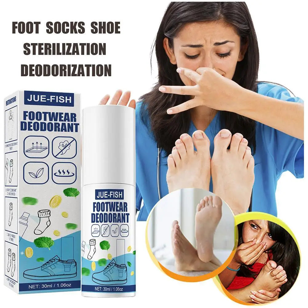 Shoe & Foot Deodorant Spray – Odor Eliminator 30ml