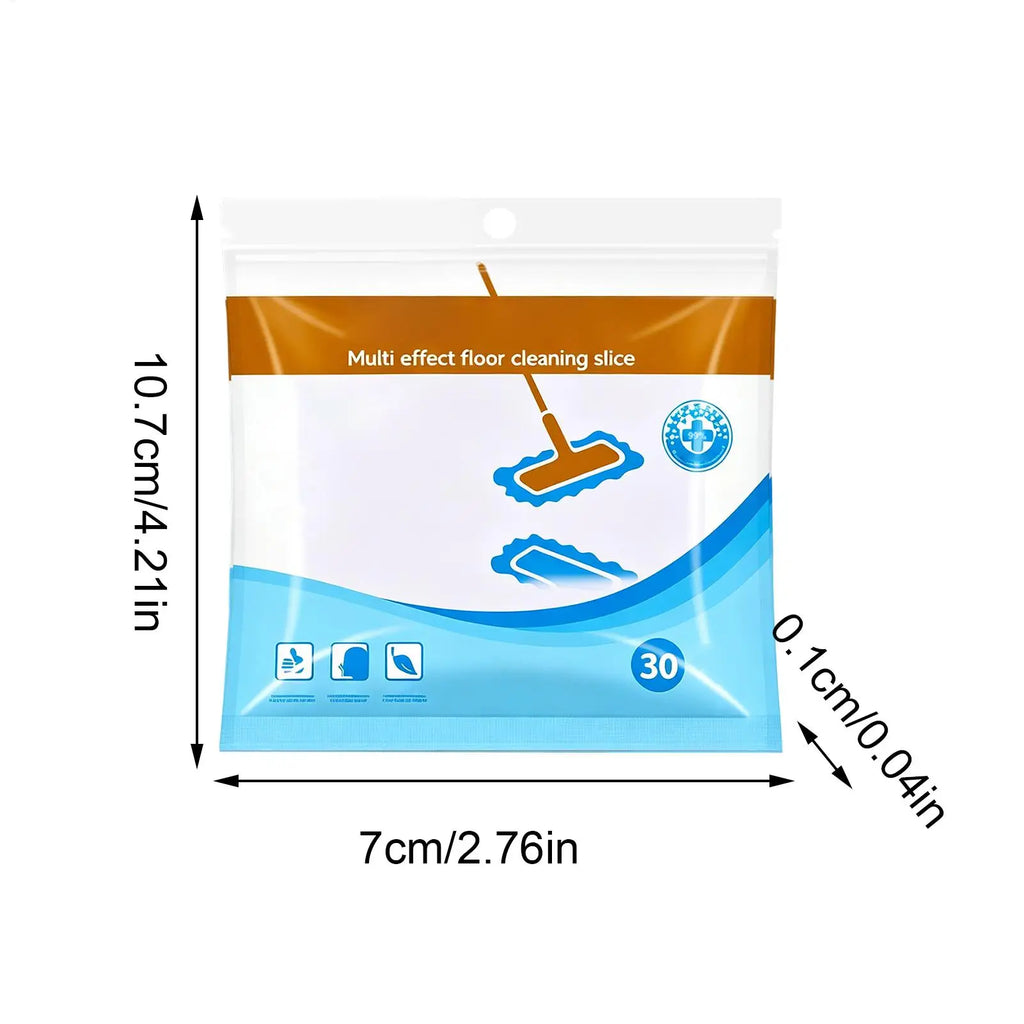 Dissolvable Floor Cleaning Sheets 30 Pack – Hardwood & Tile
