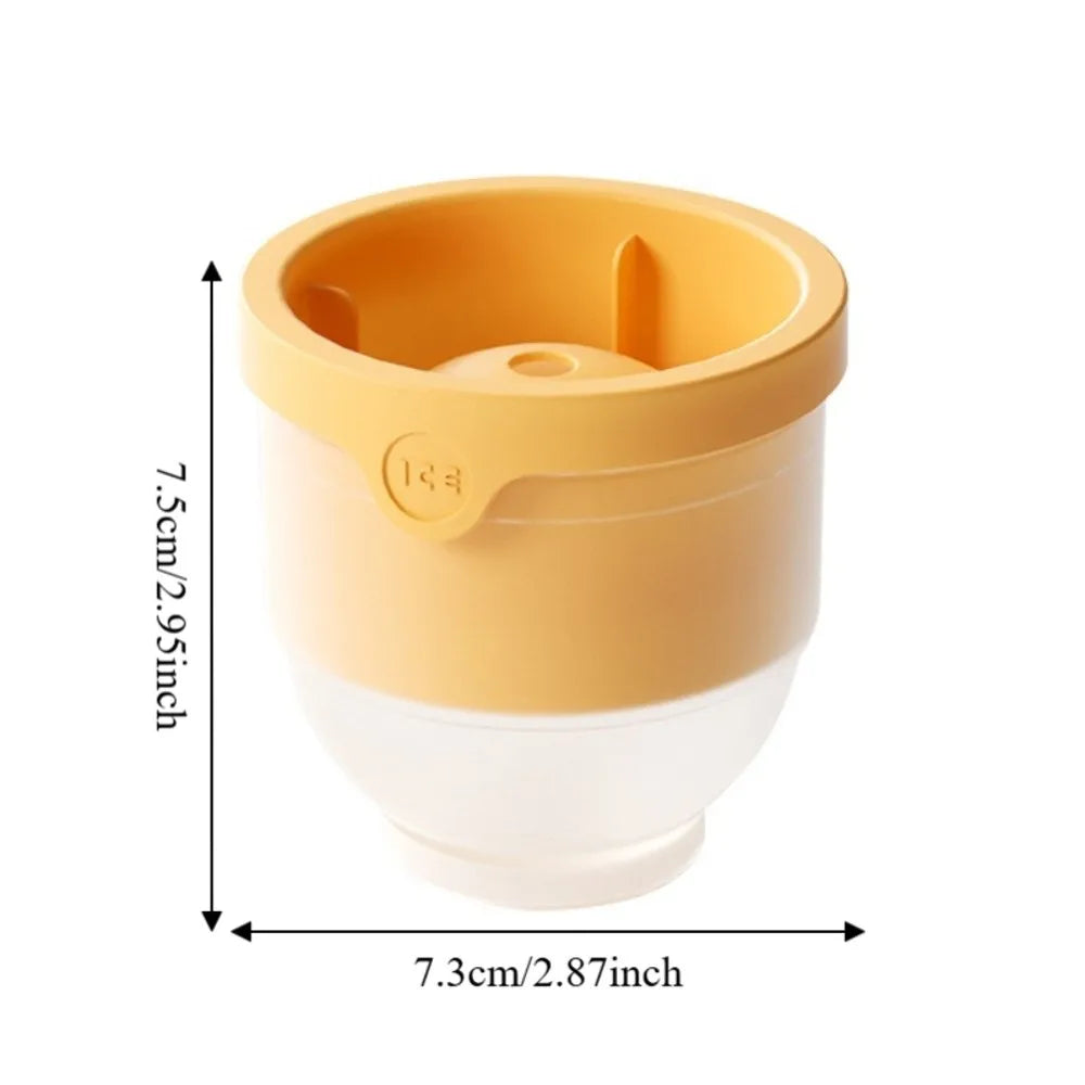 Stackable Silicone Ice Ball Maker Set of 3 – 6cm Whiskey Molds