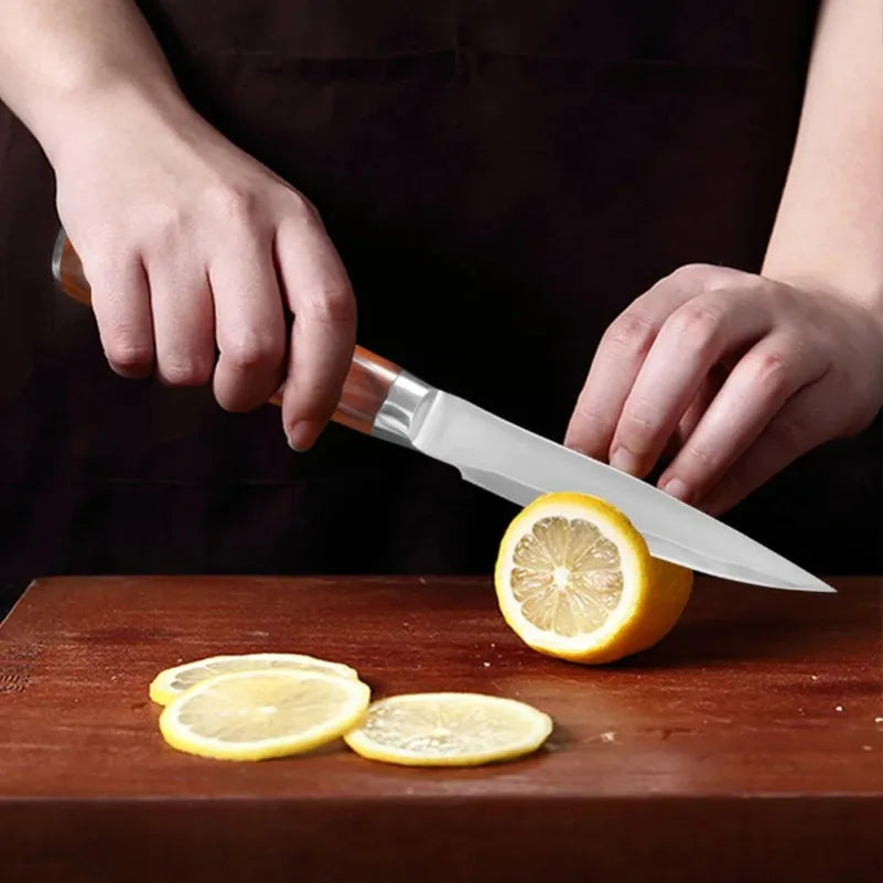 InLeung Kitchen Knife – Stainless Steel Fruit & Meat Slicer