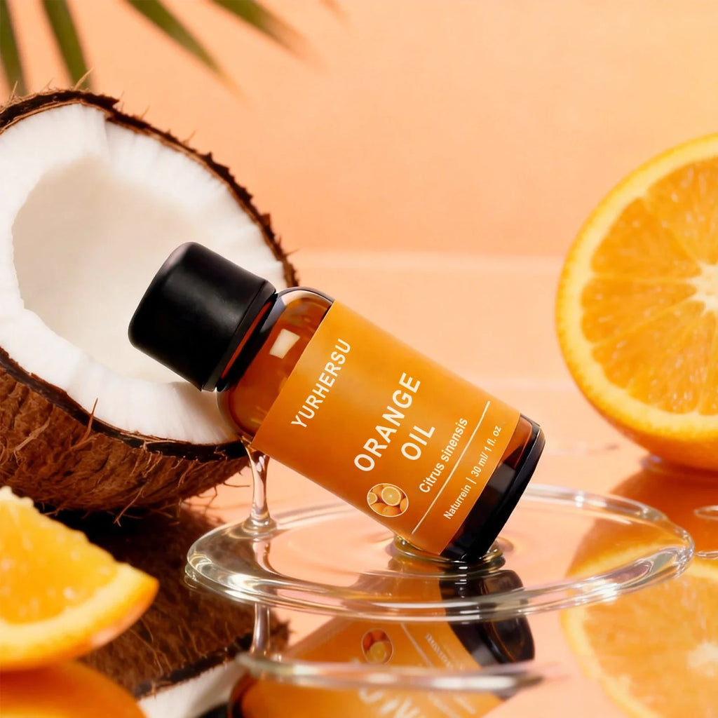 YURHERSU Orange Essential Oil 30ml – Brightening Skin Care