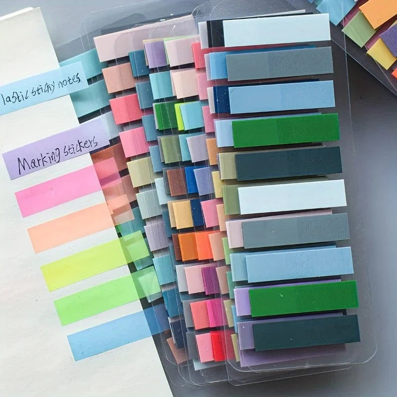 800 PET Translucent Index Tabs – 10 Colors for Organization