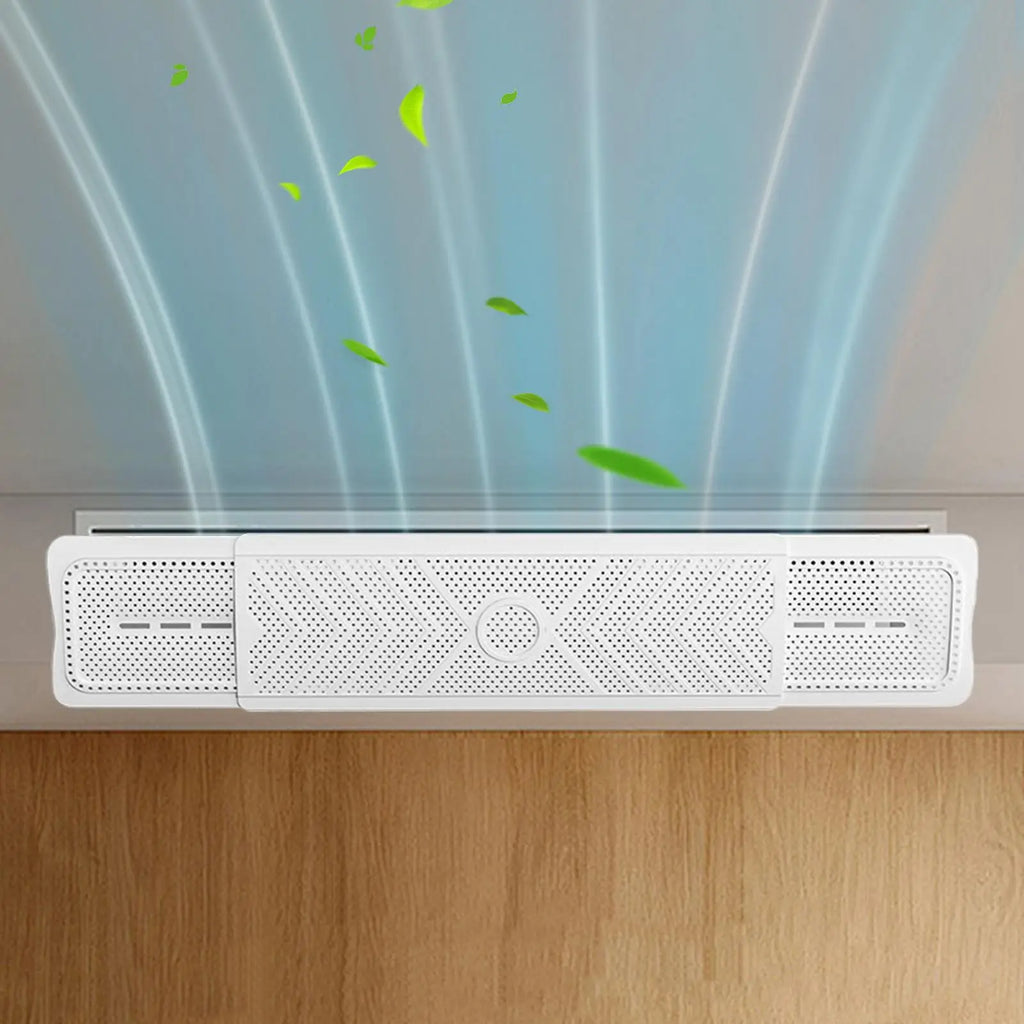 AC Vent Deflector – Adjustable Wall-Mounted Air Guide Baffle