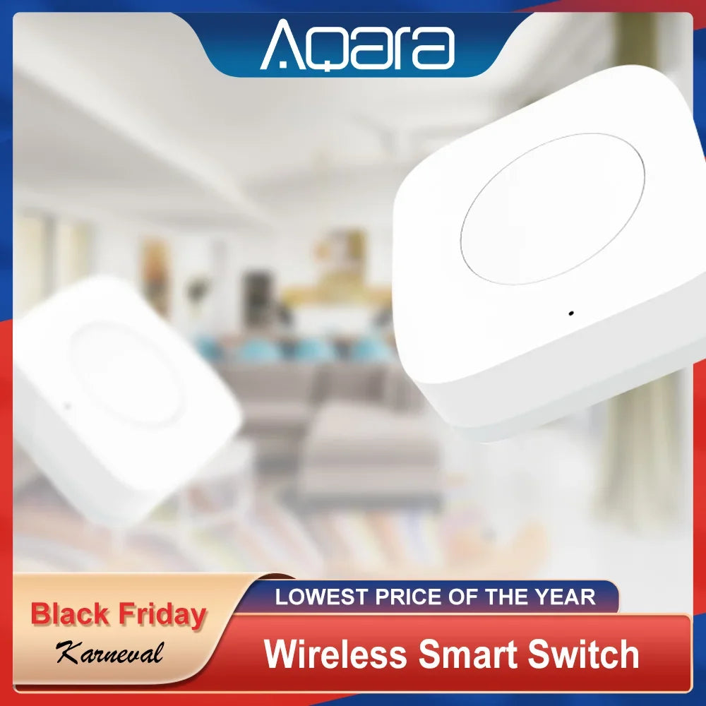 Aqara Smart Wireless Switch Remote One Key Control Intelligent