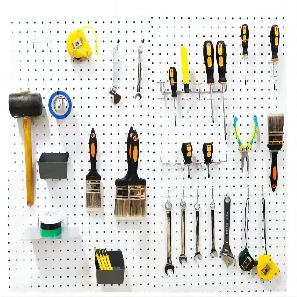 114-Pc Pegboard Hooks Set – Metal Hooks, Bins & Peg Locks