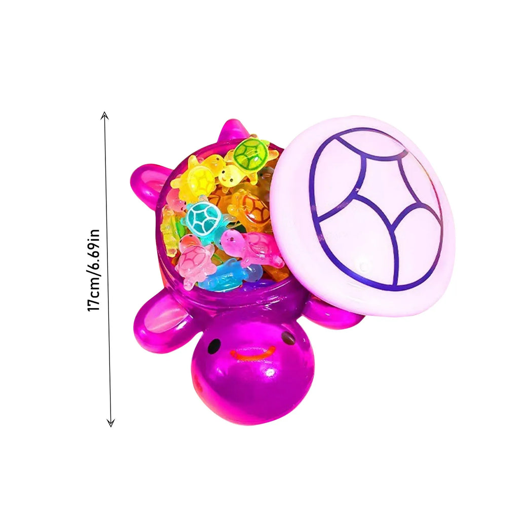 Glow-in-the-Dark Turtle Figurines Set – 1 Large + 60 Mini Resin