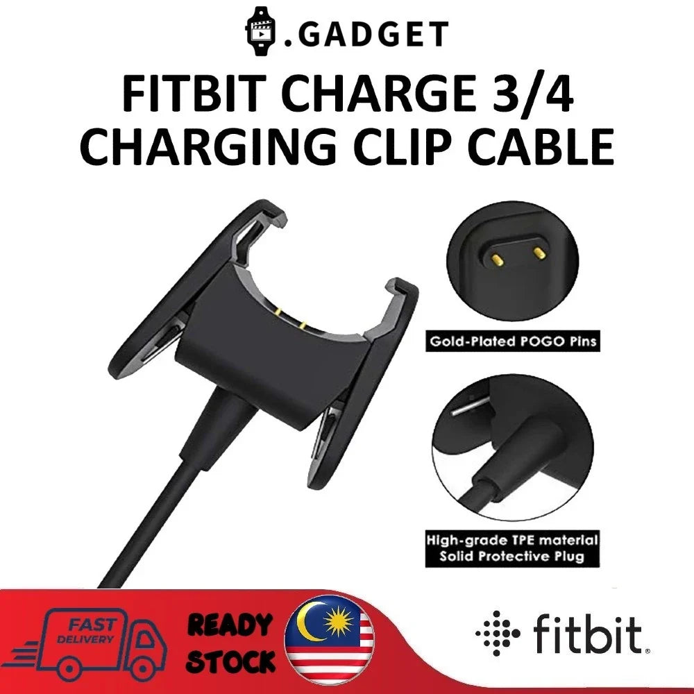 Fitbit Charge 4 Replacement Charging Cable 3.3ft USB Charger
