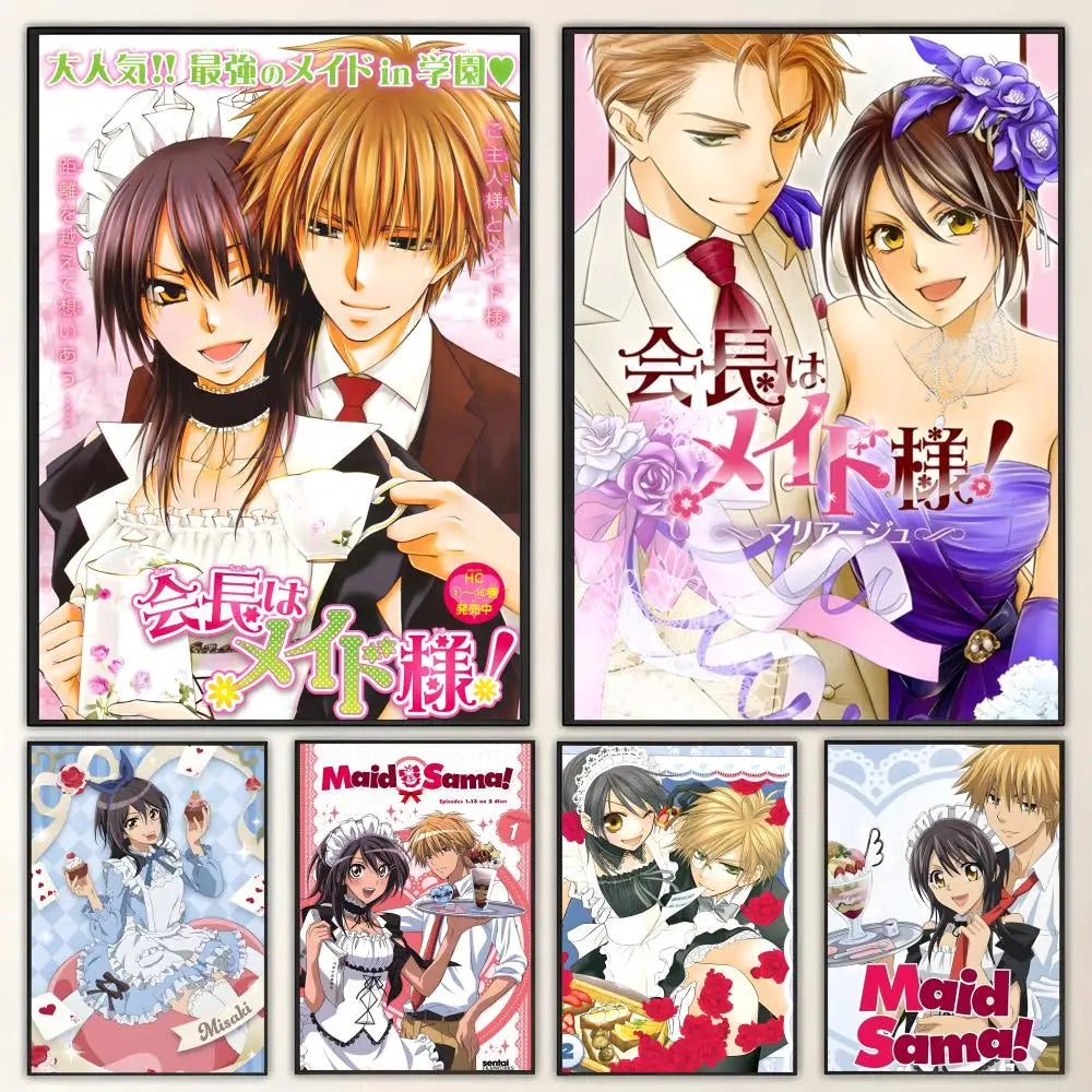 Kaichou wa Maid-sama Anime Poster – HD Waterproof Wall Art