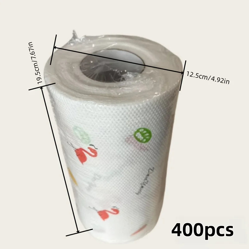 Absorbent Cotton Kitchen Paper Towels Roll – Washable