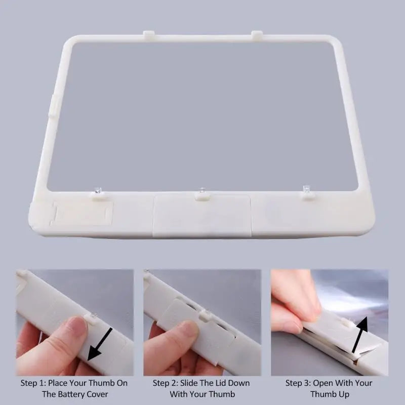 LED Magnifying Glass with Light & Folding Stand – Hands-Free Loupe