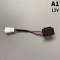 E-Bike LED Turn Signal Flasher Relay 12V/48V-60V 3-Wire Beep