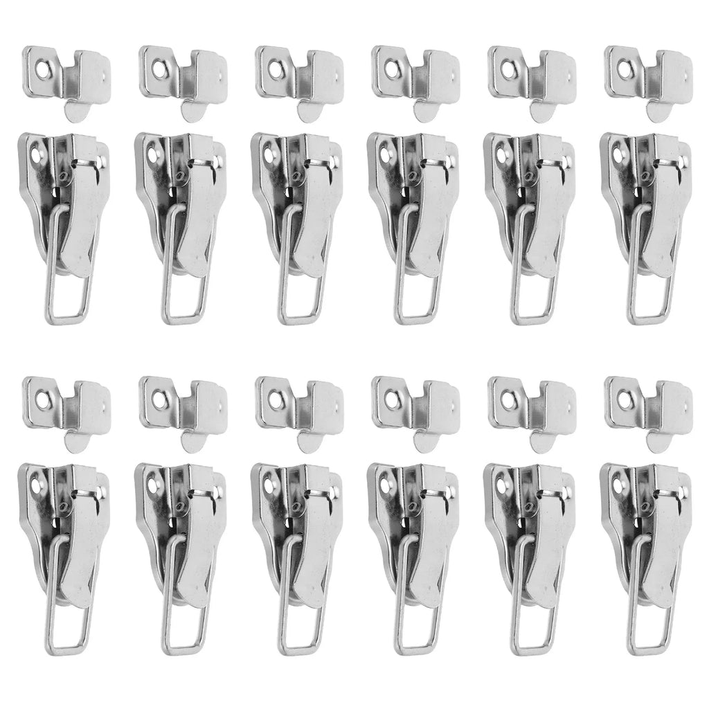 Classical Box Latch Hardware Decorative Metal Hasp Toggle Lock Wood