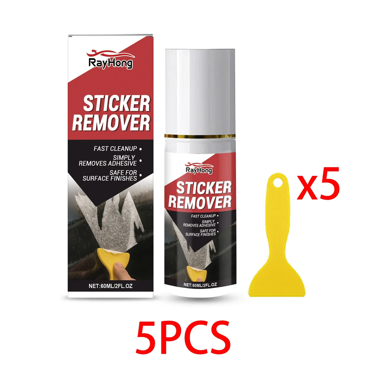 Automotive Adhesive Remover Spray Kit | Car Decal Glue Cleaner