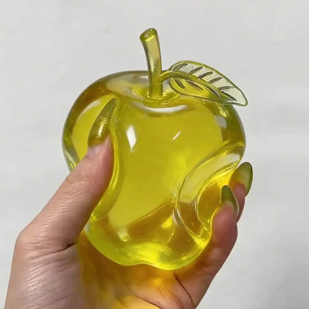 Squishy Green Apple Fidget Toy – Soft Slow Rebound Squeeze TPR