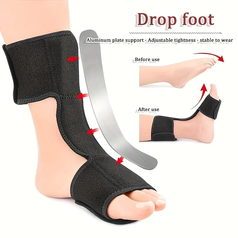 Adjustable Ankle & Foot Drop Night Splint Brace | Support