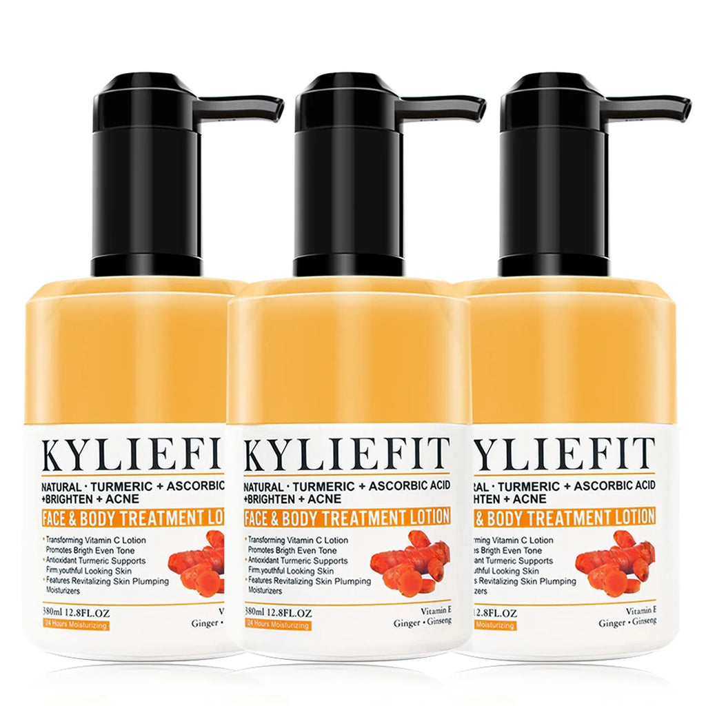 AILKE Organic Turmeric 5-in-1 Skin Care Set | Brighten & Clarify