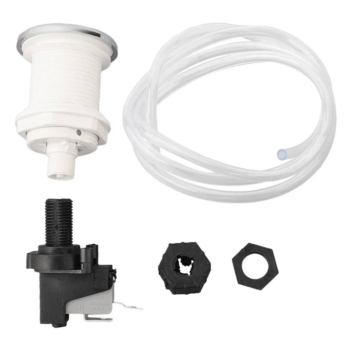 Air Button Push Switch with Hose – Spa, Pool & Pump Control