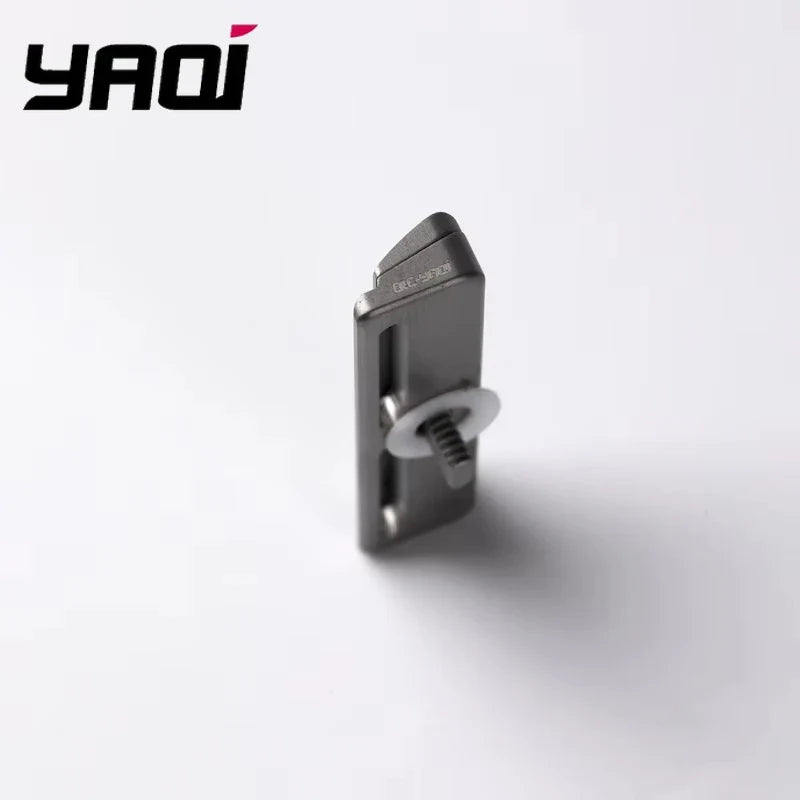 2026 YAQI Excalibur Titanium Single Edge AC Safety Razor Head Men