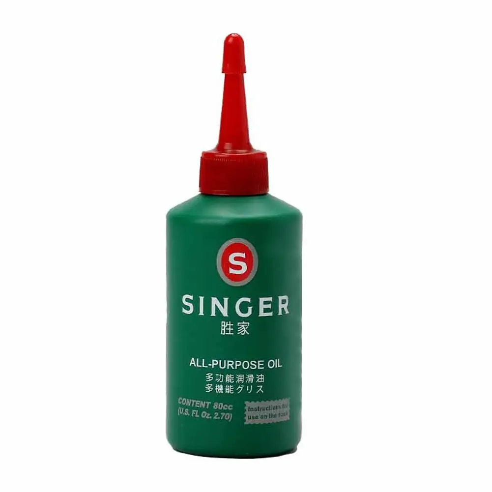 Sewing Machine Oil Lubricant 80ml – White Oil for All Brands