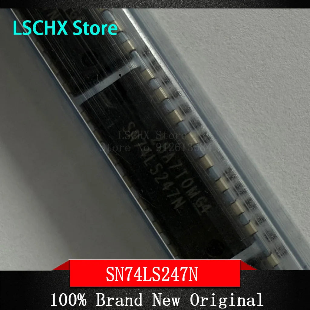 10pcs SN74LS DIP Logic ICs – 74LS138 74LS08 74LS247 & More