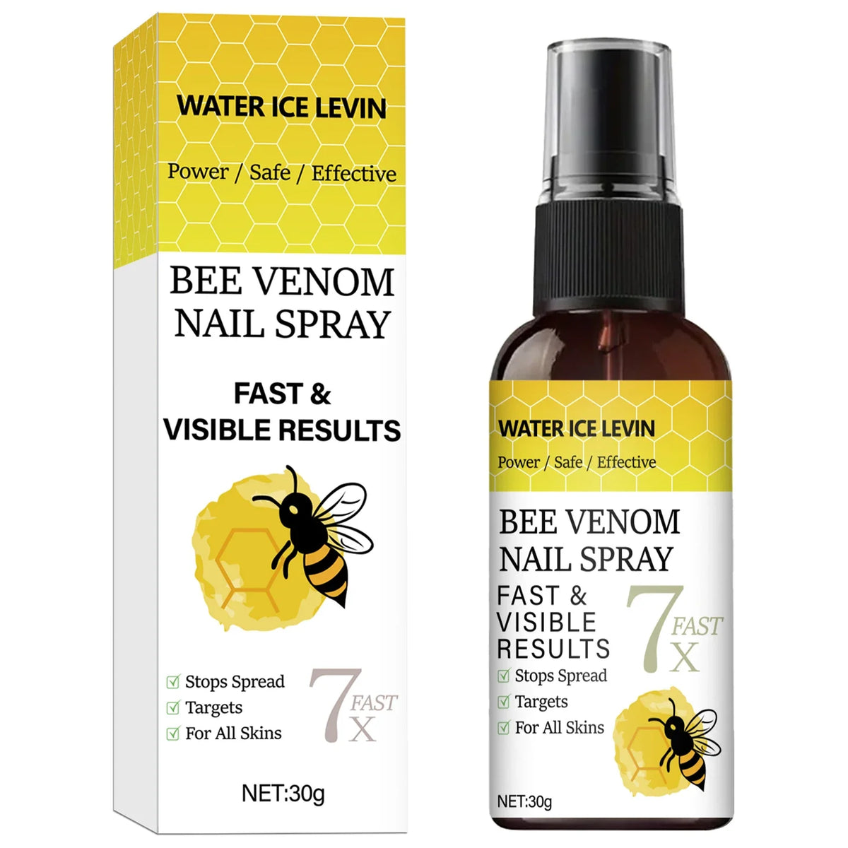 Bee Venom Nail Spray – Strengthen Nails with Hyaluronic Acid
