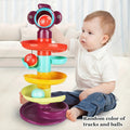 Fun Educational Ball Track Tower Rolling Early Learning Toy Spinning
