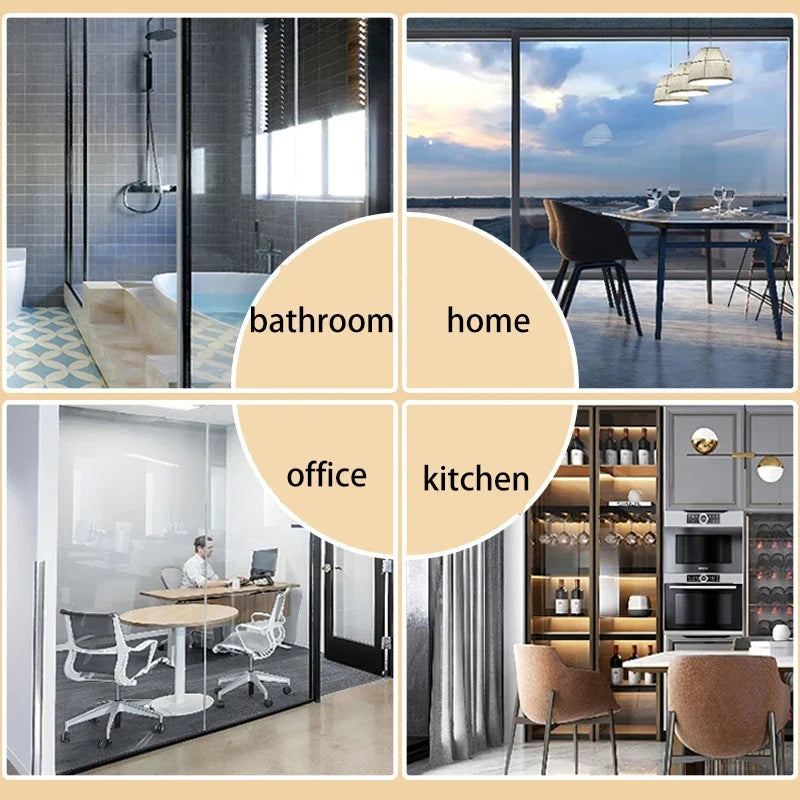 Shatterproof Window Safety Film – Clear Self-Adhesive PET Glass