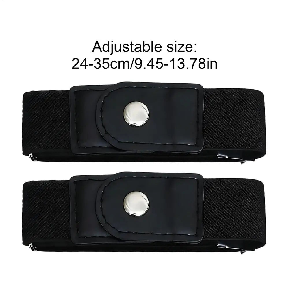 No Buckle Belt – Elastic Adjustable Strap for Men & Women