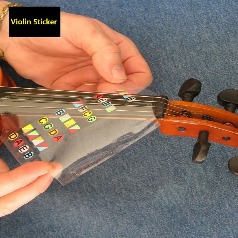 Violin Beginer Learning Tools 4 Fiddle Fingerboard Chord Note