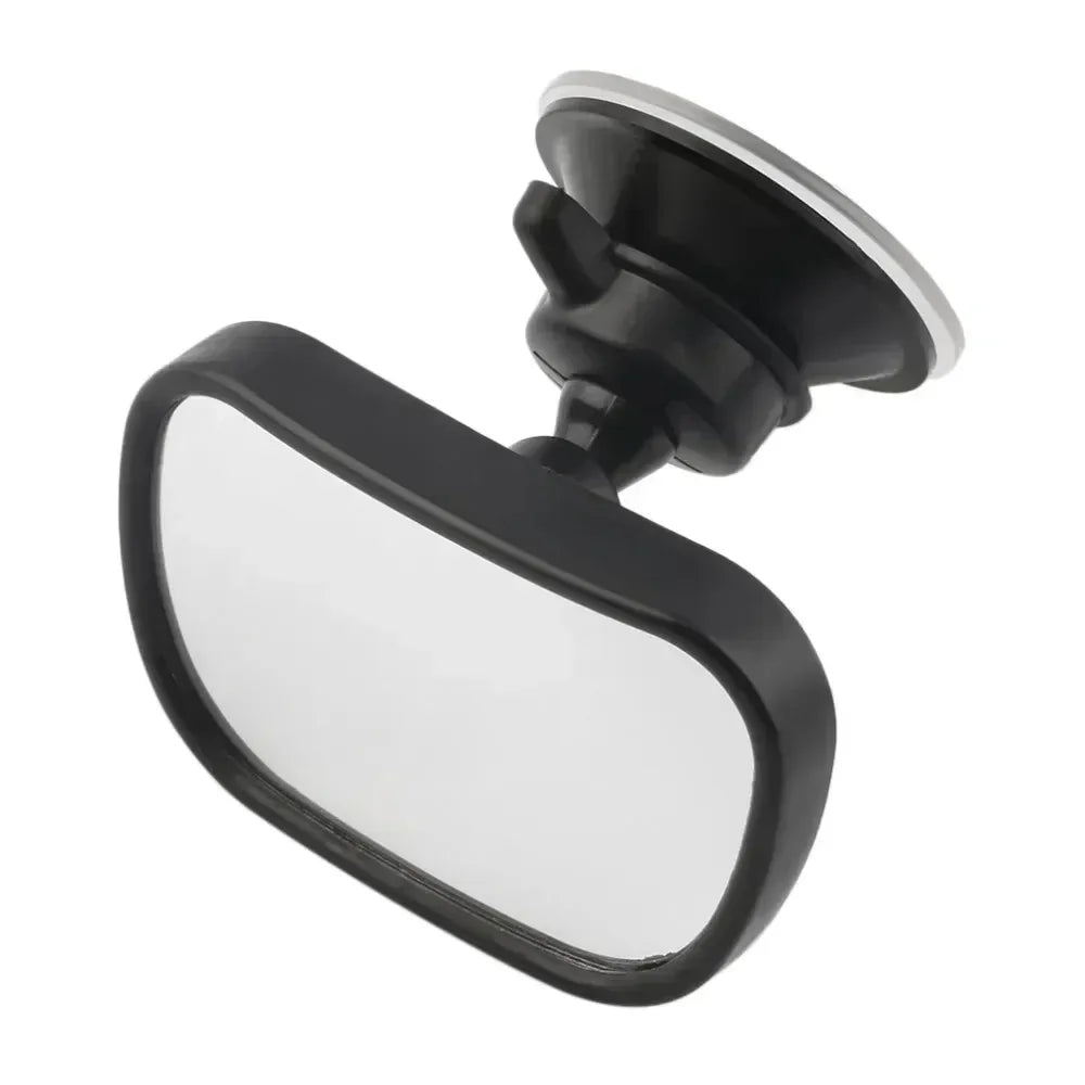 360° Baby Car Mirror – Clip & Suction Mount Wide Angle View