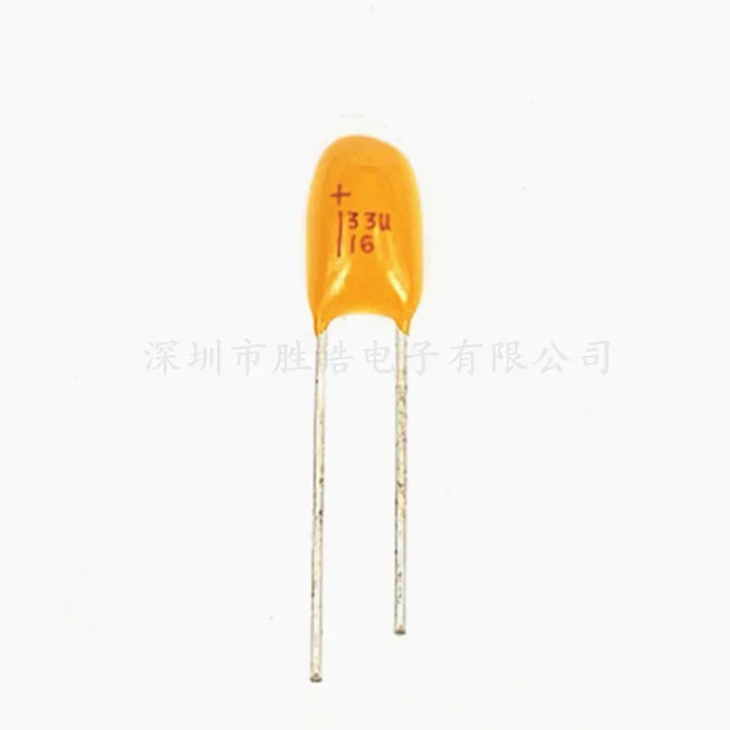 10-Pack 16V 33uF DIP Tantalum Capacitors – NioCen Through Hole