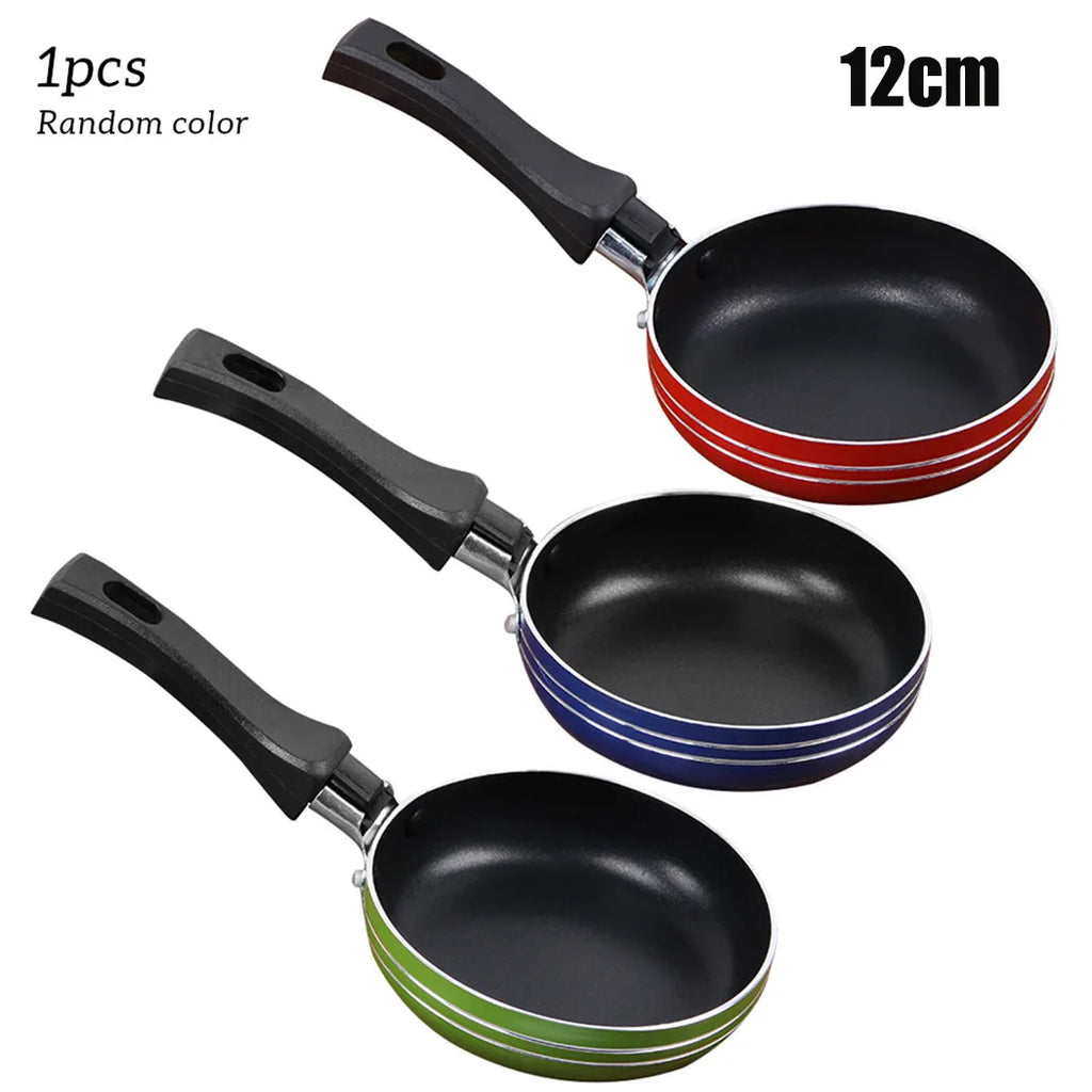 12 14 Mini Frying Pan Non-stick Thickened Stainless Steel Frypan Pot