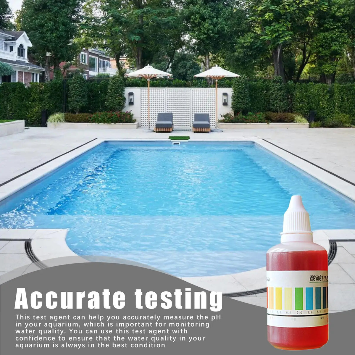 50ml pH Test Drops – Pool, Aquarium & Drinking Water Tester